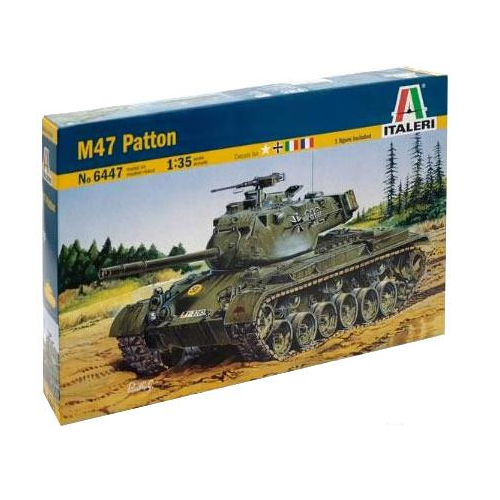 

Сборная модель Italeri Танк M47 Patton [6447], Сборная модель Italeri Танк M47 Patton 6447