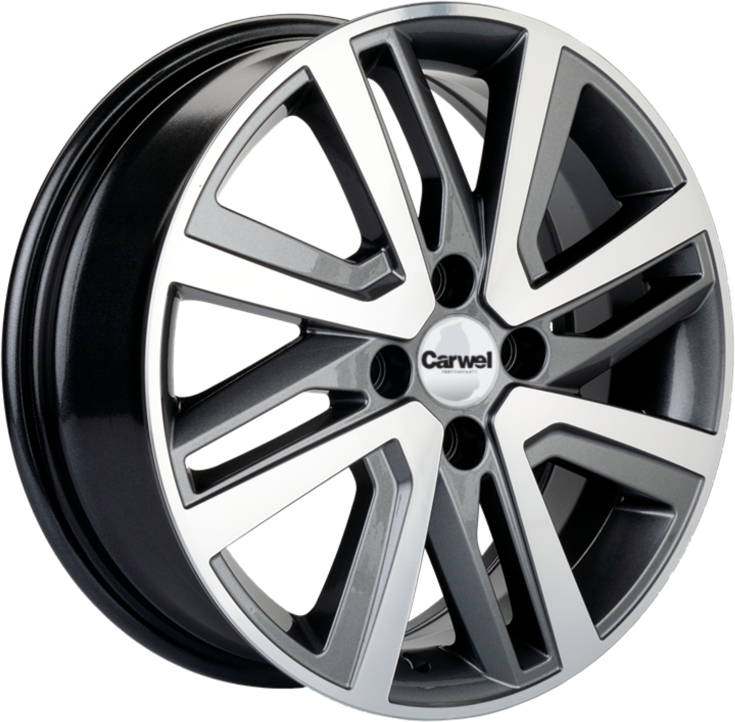 

Автомобильные диски Carwel Таймыр 6.0x16 4/100 ET37 d-60.1 AGR (32814)