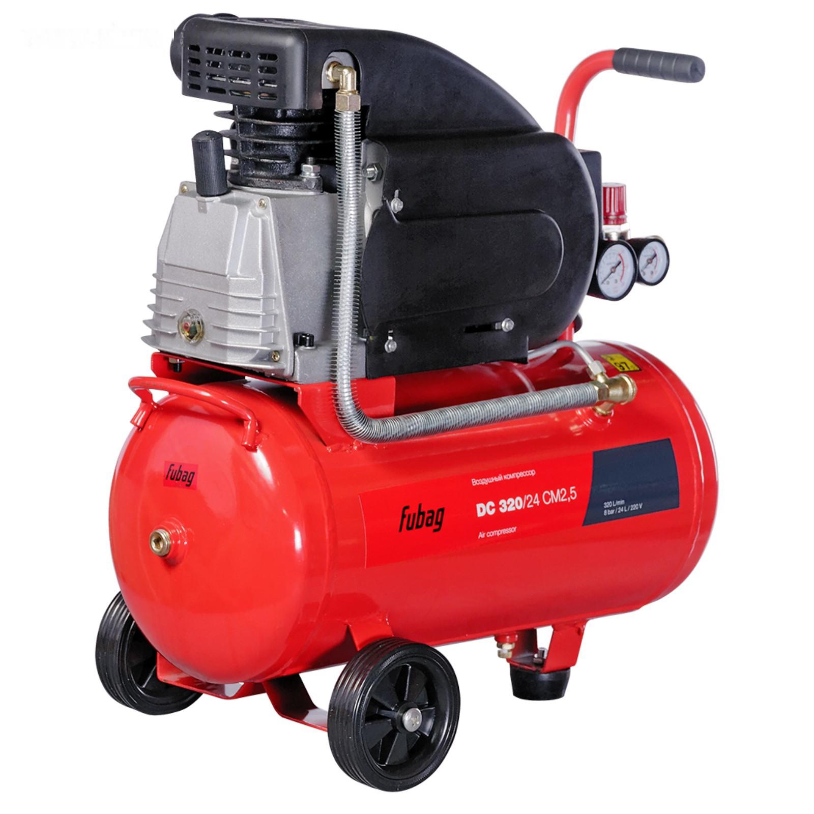 

Воздушный компрессор Fubag DC 320/24 CM2.5 (29838182), Компрессор Fubag DС 320/24 CM2.5 29838182