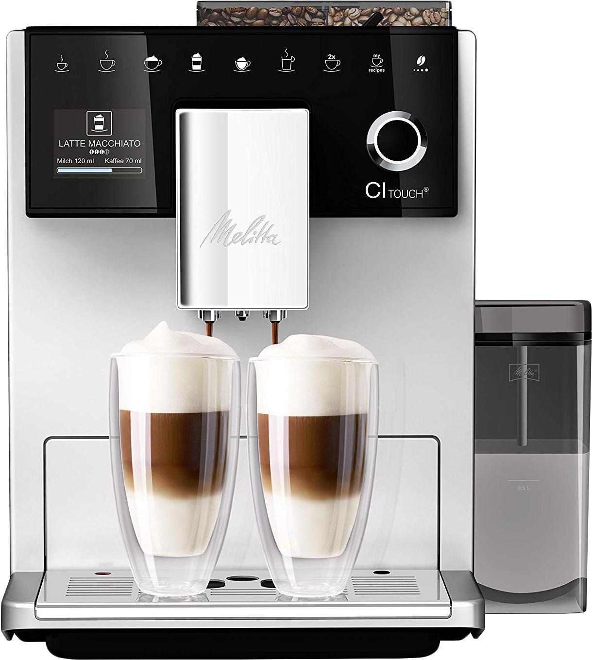 

Кофемашина Melitta CI Touch Silver [F 630-101], CI Touch