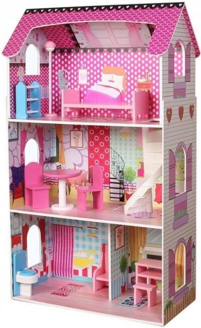 

Кукольный домик Eco Toys Poziomkowa [DH617], Poziomkowa