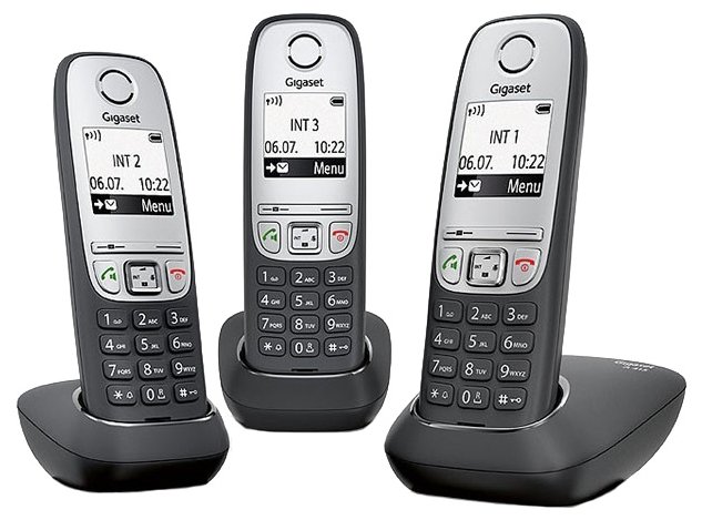 Gigaset A415 Trio - фото Радиотелефон Gigaset A415 Trio