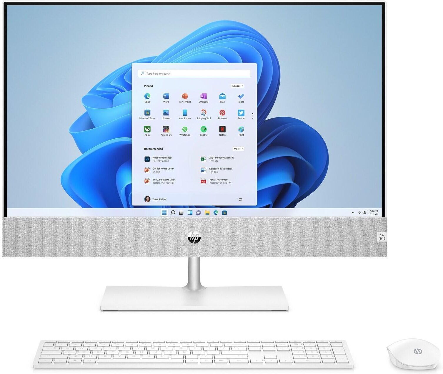 

Моноблок HP Pavilion AIO 24-ca1384nw белый (6J8D5EA)