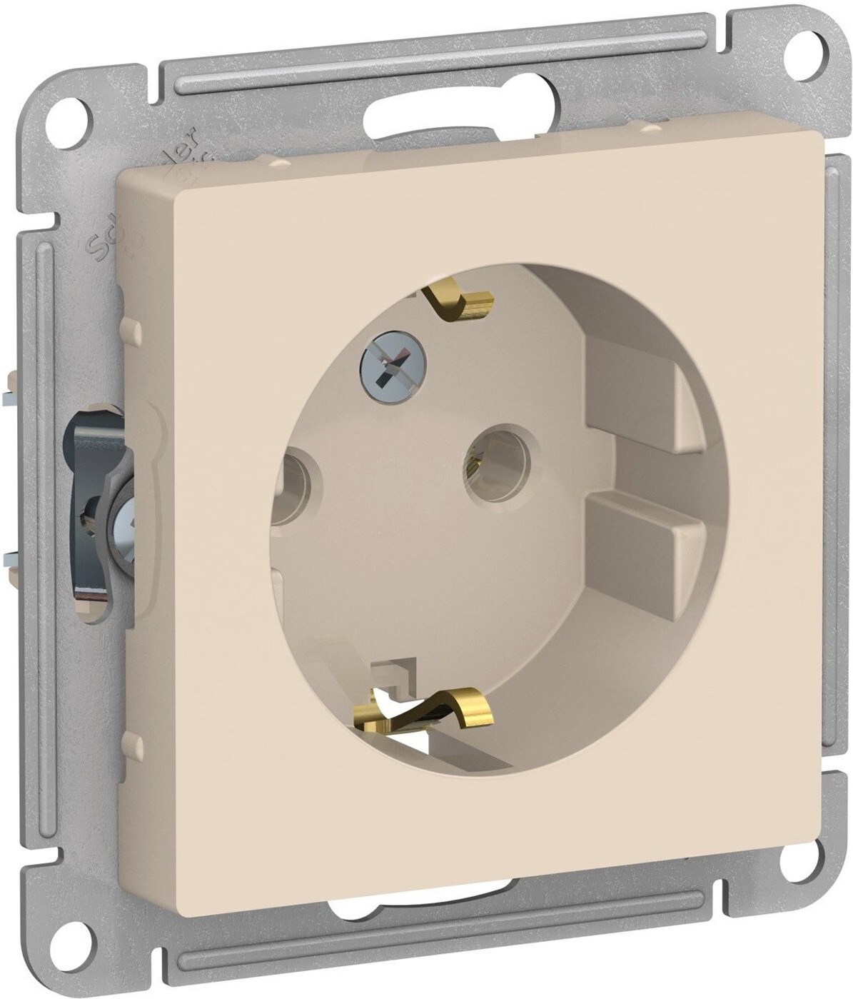 

Розетка Schneider Electric AtlasDesign ATN000243, Розетка Schneider Electric Розетка AtlasDesign ATN000243