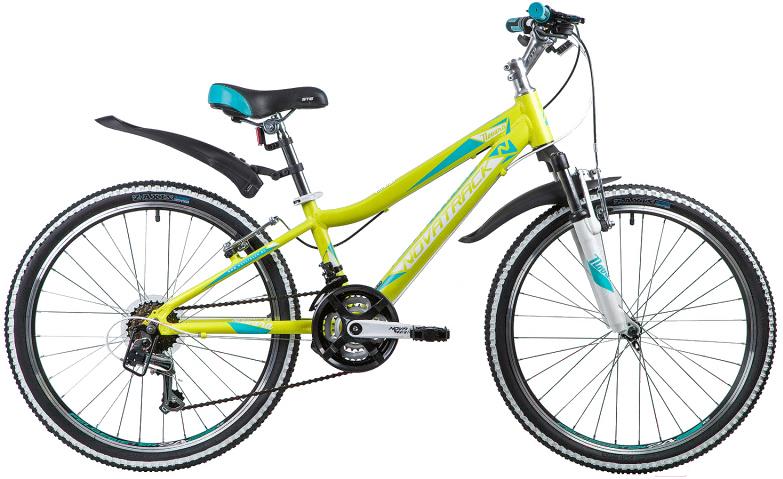

Велосипед Novatrack Novara 24'' рама 11 дюймов 2019 желтый [24AHV.NOVARA.11YL9], Novara 24" рама 11"