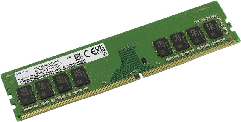 

Оперативная память Samsung DDR4 DIMM 8GB UNB [M378A1K43EB2-CVF], DDR4 DIMM 8GB UNB