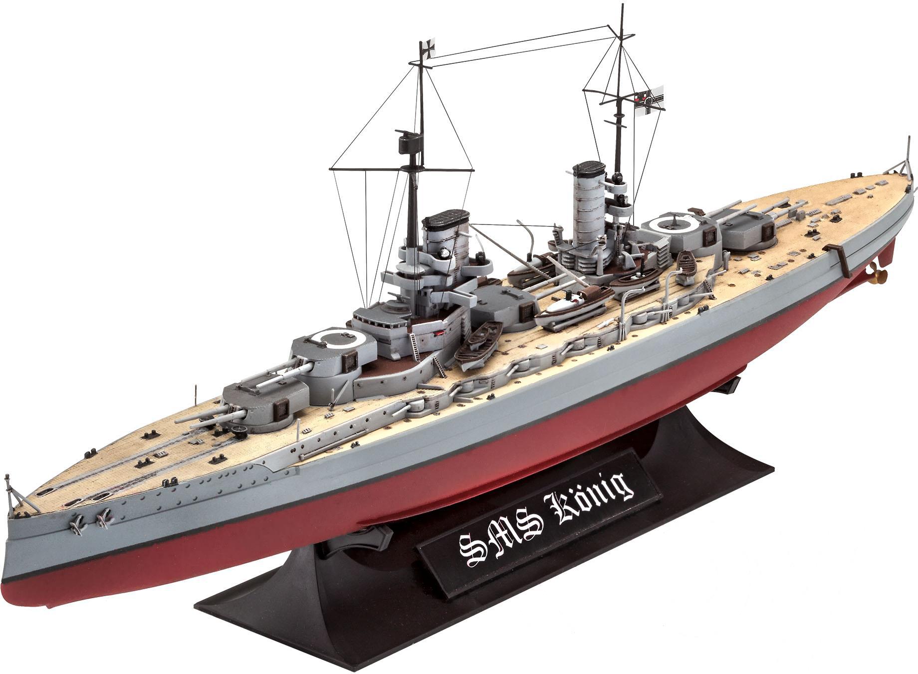 

Сборная модель Revell Немецкий линкор WWI Battleship SMS Koenig [05157], Немецкий линкор WWI Battleship SMS Koenig