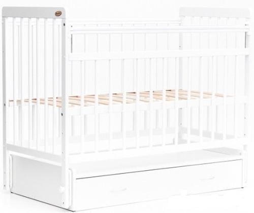 

Классическая детская кроватка Bambini Euro Style М 01.10.04 (белый), Детская кроватка Bambini Euro Style М 01.10.04 белый