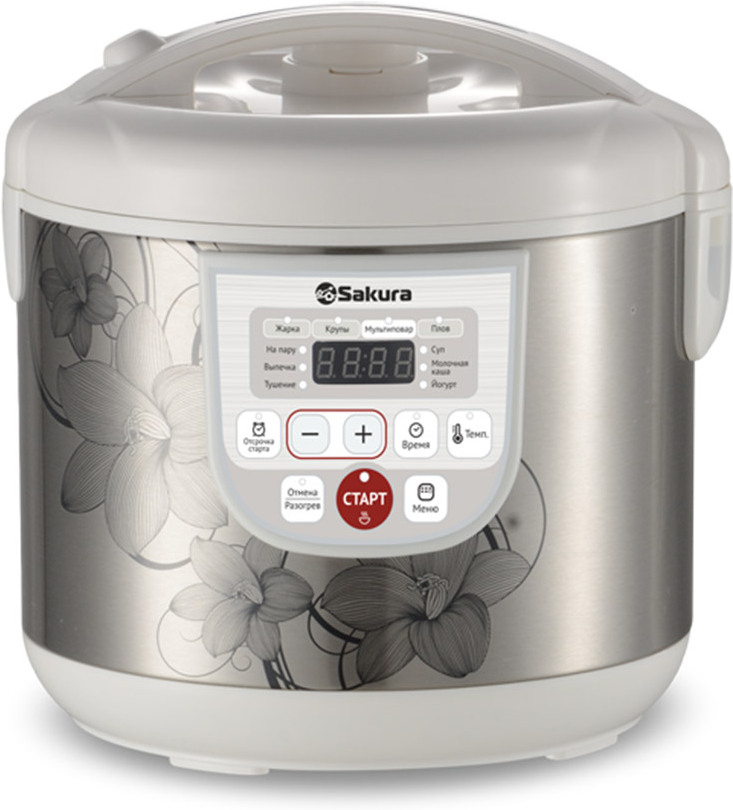 

Мультиварка Sakura SA-7753W (белый), Мультиварка Sakura SA-7753W