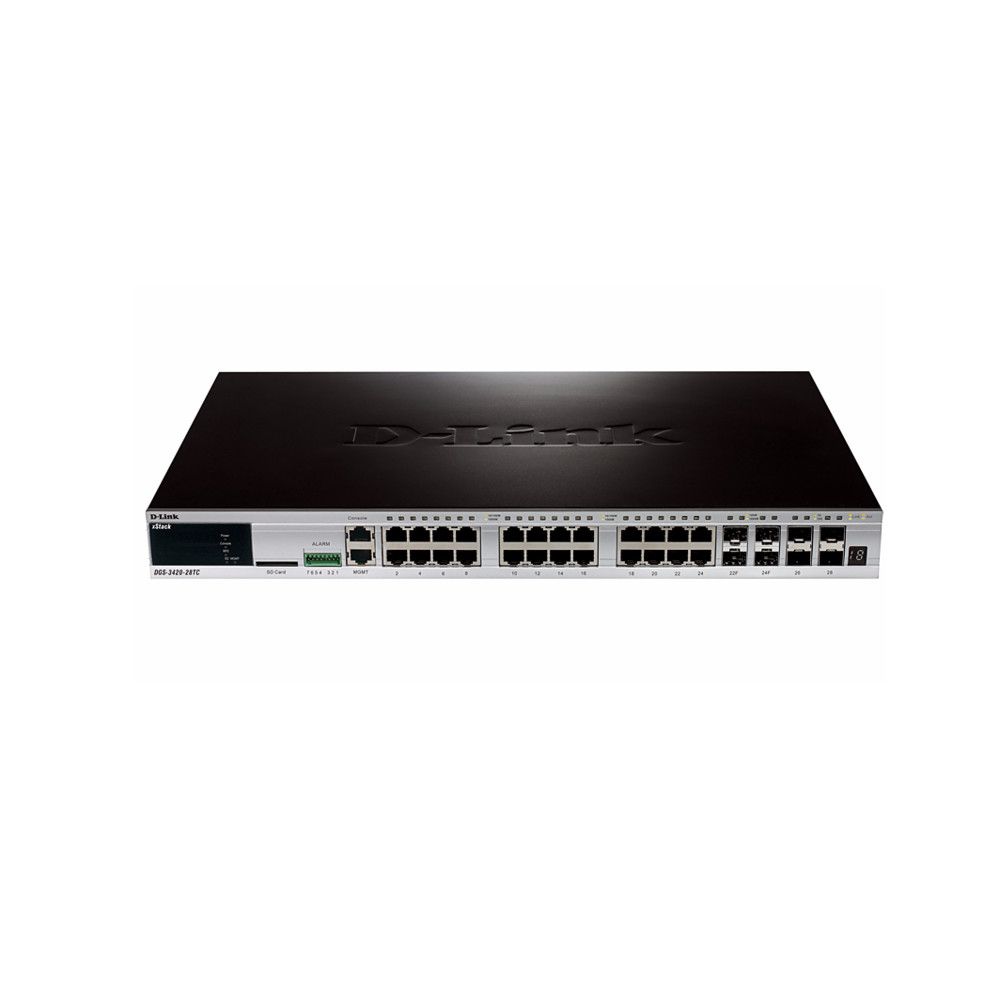 

Коммутатор D-Link DGS-3420-28TC/B1A, DGS-3420-28TC/B1A