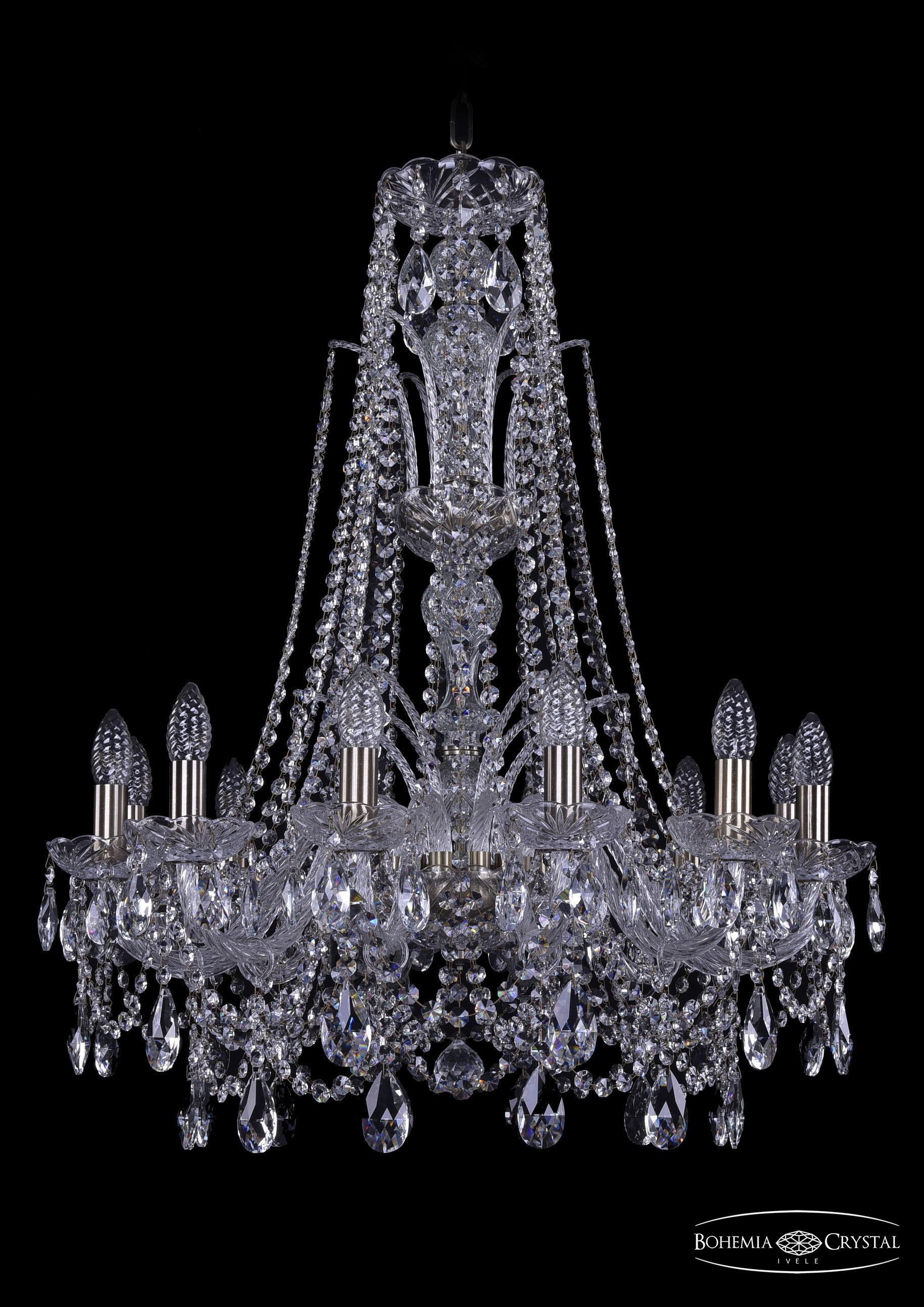 

Подвесная люстра Bohemia Ivele Crystal 1411/12/240/XL-83/Pa