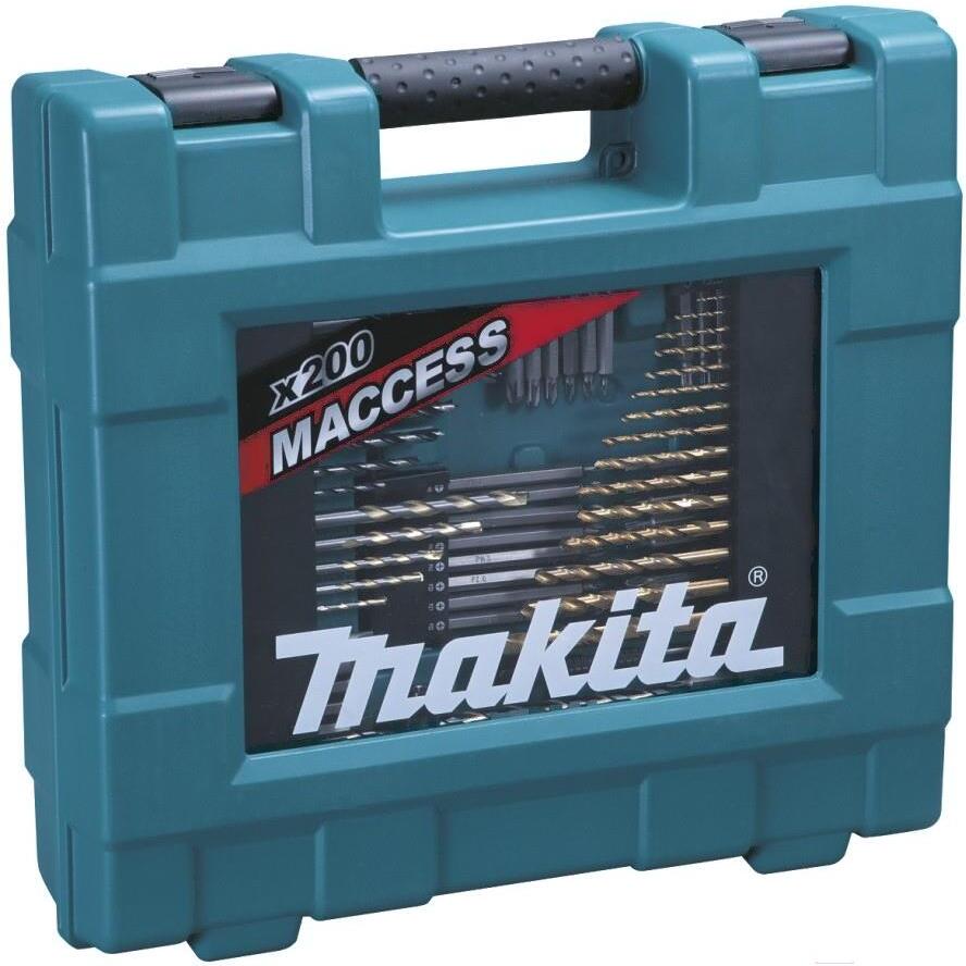 

Универсальный набор инструментов Makita D-37194 200 предметов, Набор инструментов Makita D-37194 200 предметов