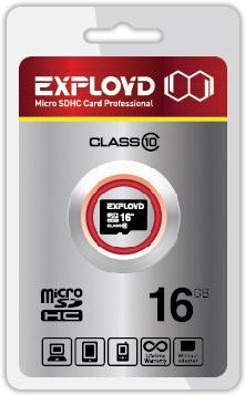 

Карта памяти Exployd MicroSDHC 16GB Class10 без адаптера SD, MicroSDHC 16GB Class10 без адаптера SD
