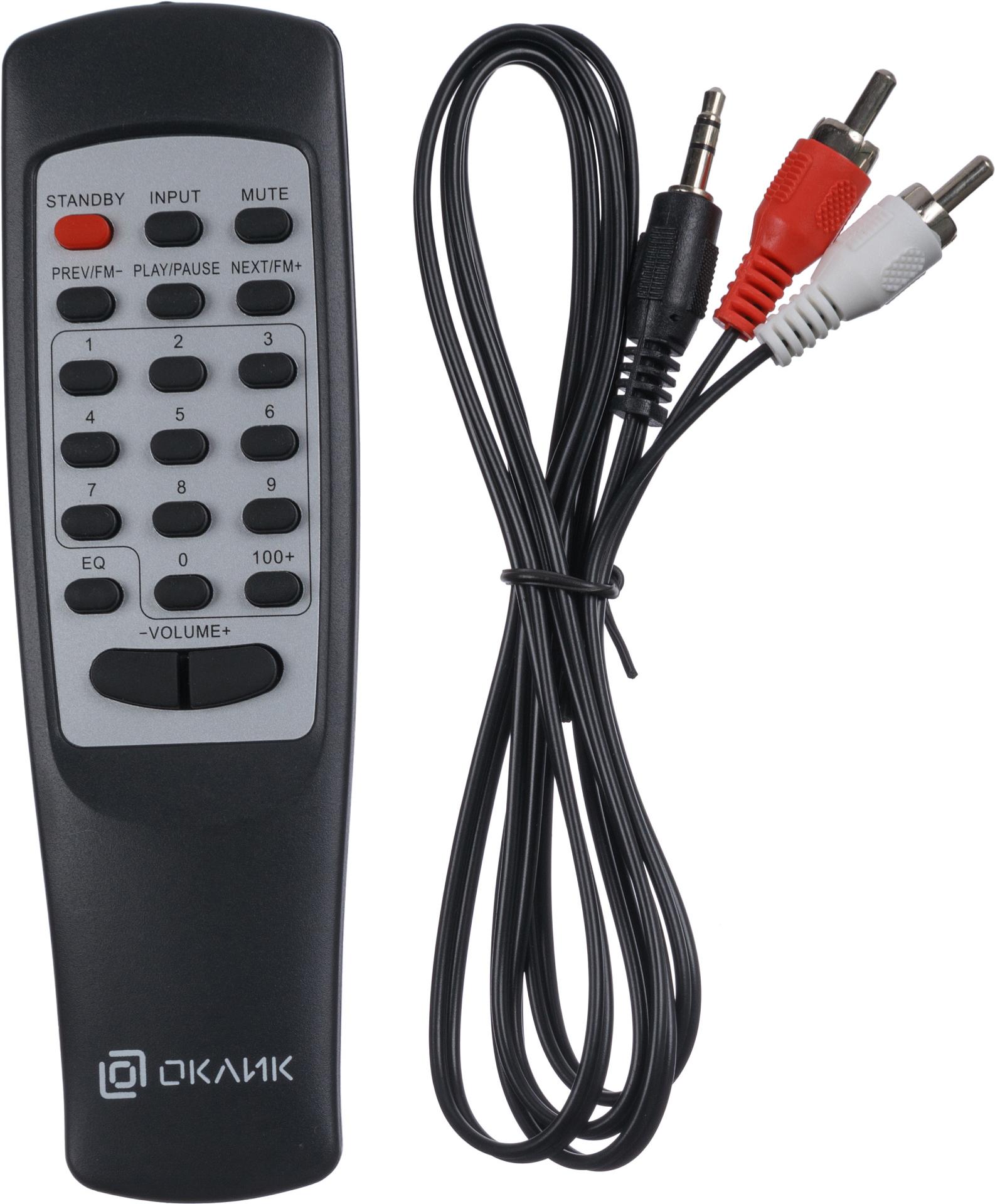 

Мультимедиа акустика Oklick OK-431 черный, OK-431