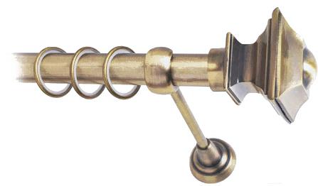 

Карниз Lm Decor Верди 030 1р гладкий 25мм 1.6м антик, Верди 030 1р гладкий 25мм 1.6м