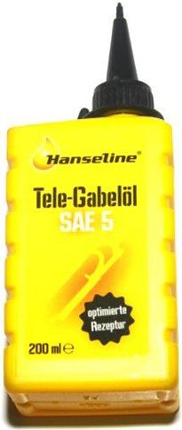 

Велосмазка Hanseline Fork oil 200ml [HANS_355025], Fork oil 200ml