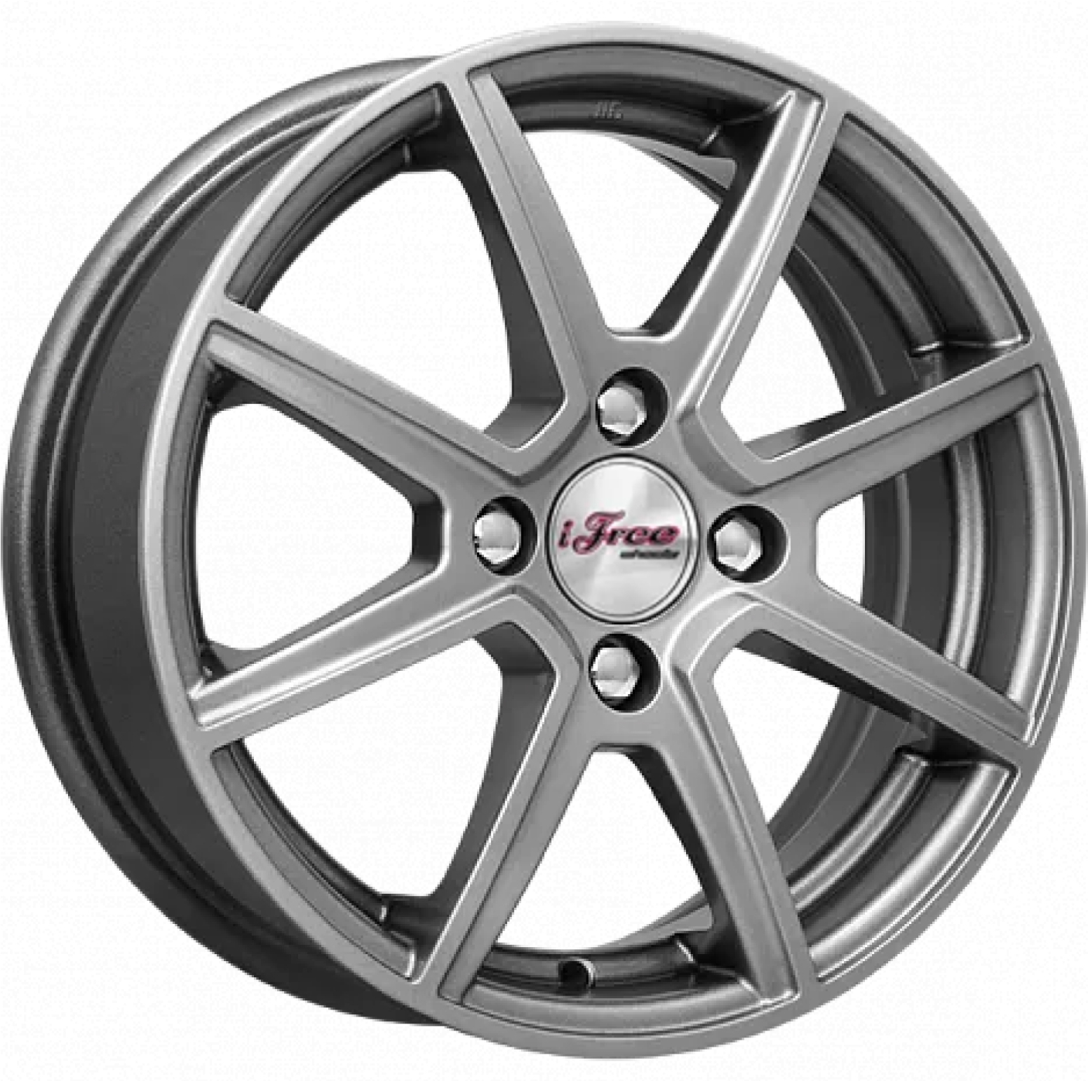 

Автомобильные диски iFree Майями 5.5x14 4/100 ET38 d-67.1 хай вэй (34504)