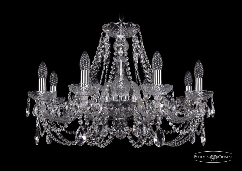 

Подвесная люстра Bohemia Ivele Crystal 1406/8/240/Ni