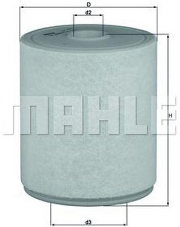 

Фильтр воздушный Knecht/Mahle LX20494, LX20494
