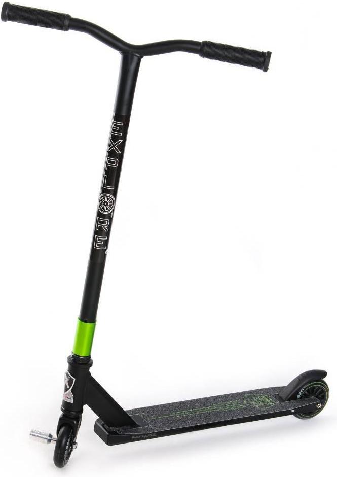 

Самокат Explore Flubber Black/Green, Flubber