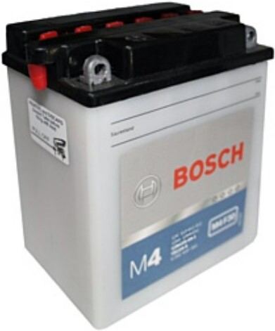 

Мотоаккумулятор Bosch YB12A-B 12 А/ч (0092M4F330)