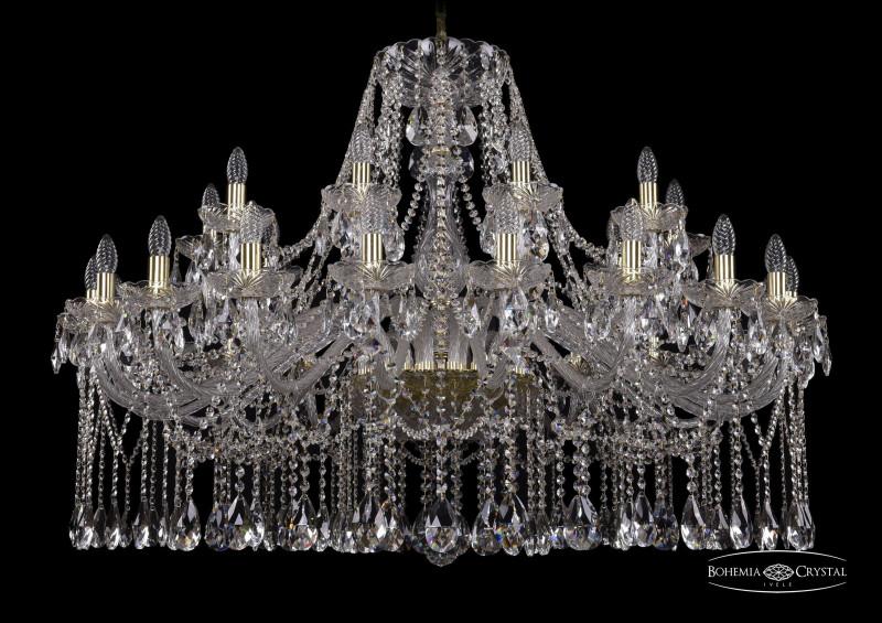 

Подвесная люстра Bohemia Ivele Crystal 1413/20+10/460/G