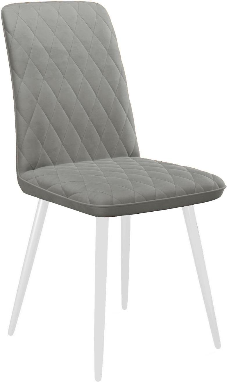 

Стул DikLine 205 B22 ножки белые Grey