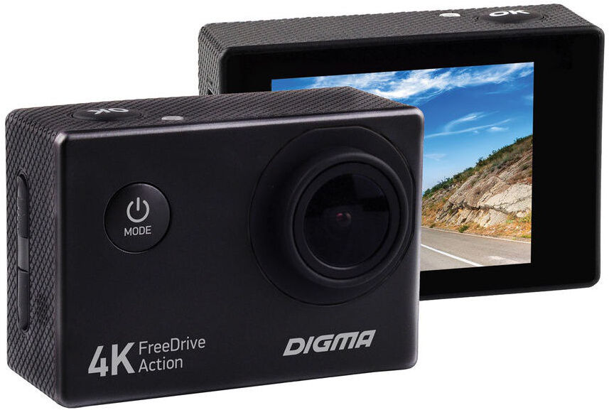 

Экшен-камера Digma FreeDrive Action 4K, (Digma FreeDrive Action 4K черный (ACT 4K))