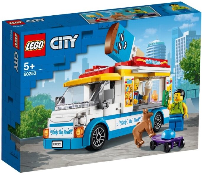 

Конструктор LEGO CITY 60253 Грузовик мороженщика, Конструктор LEGO CITY Грузовик мороженщика 60253