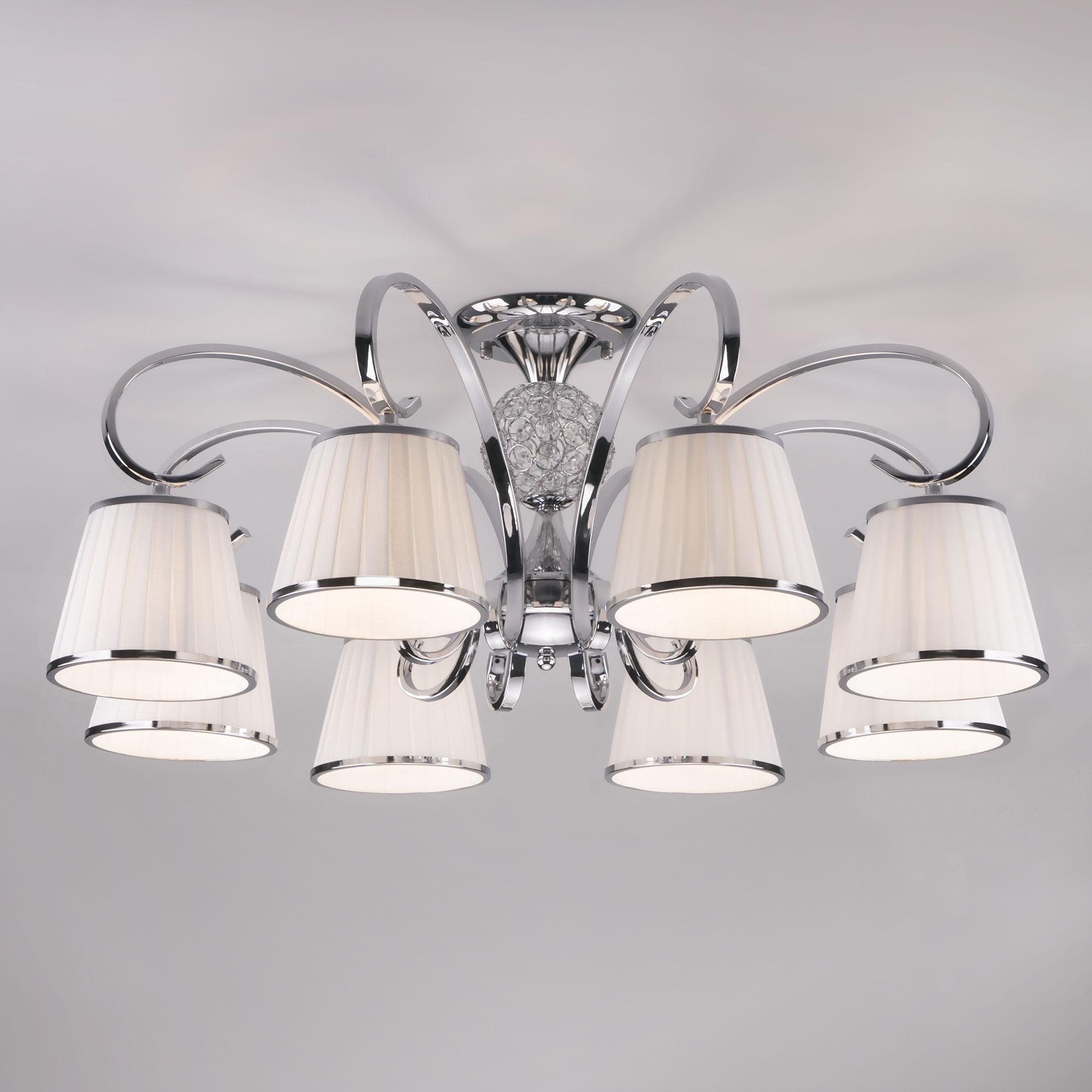 

Накладная люстра Eurosvet 60088/8 хром