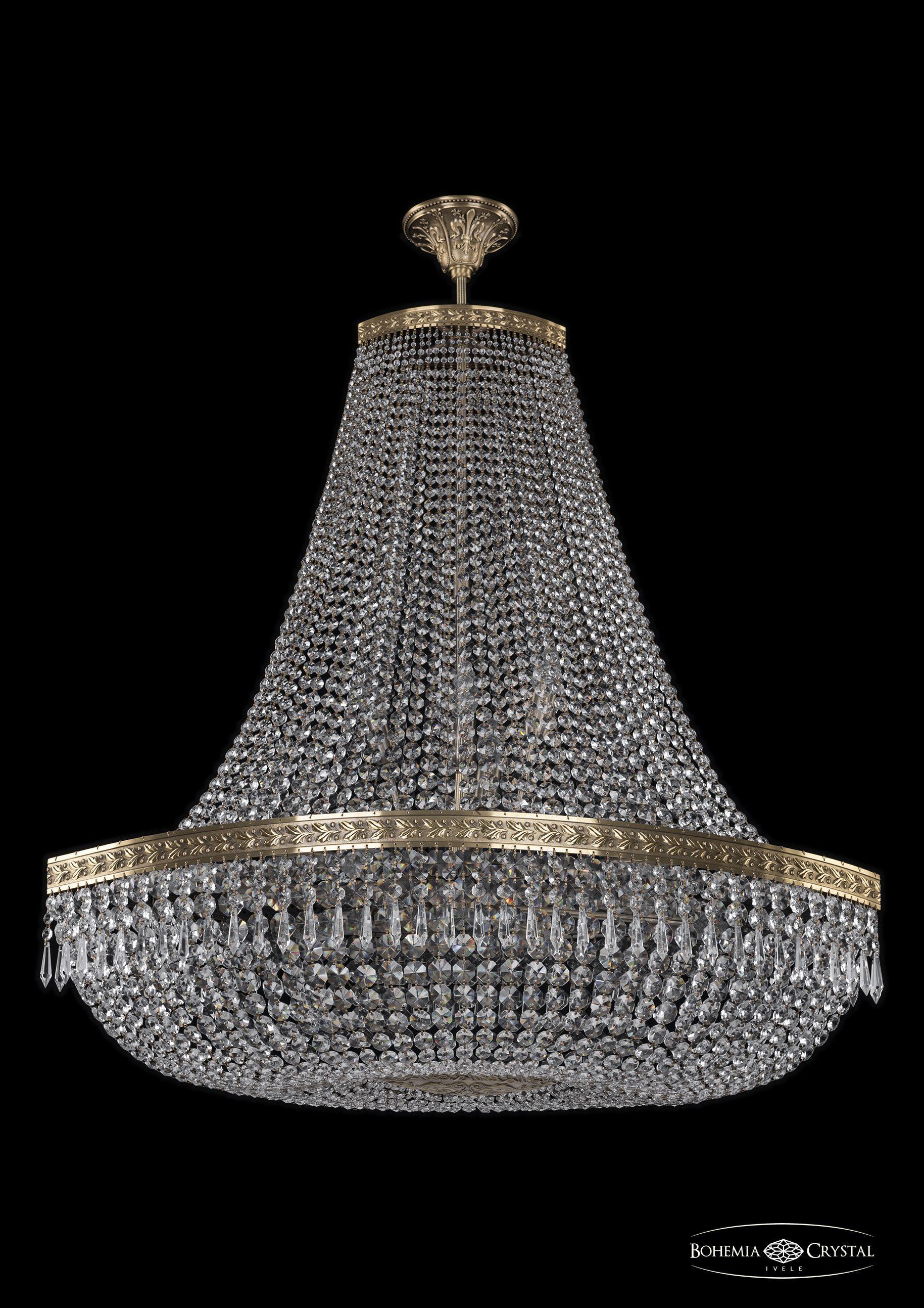 

Люстра на штанге Bohemia Ivele Crystal 19013/H2/100IV Pa