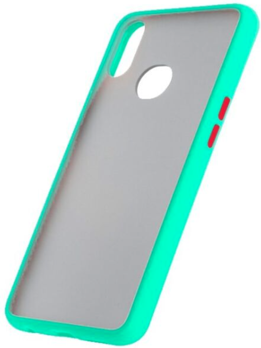 

Чехол для телефона Atomic Club для Xiaomi Redmi 9 мятный/красный (40.386)