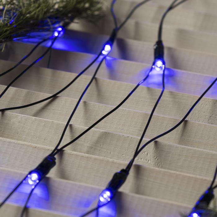

Новогодняя гирлянда Luazon Сеть 224 LED 2х2 м синий [1585754], Новогодняя гирлянда Luazon Сеть 224 LED 2х2 м 1585754 синий