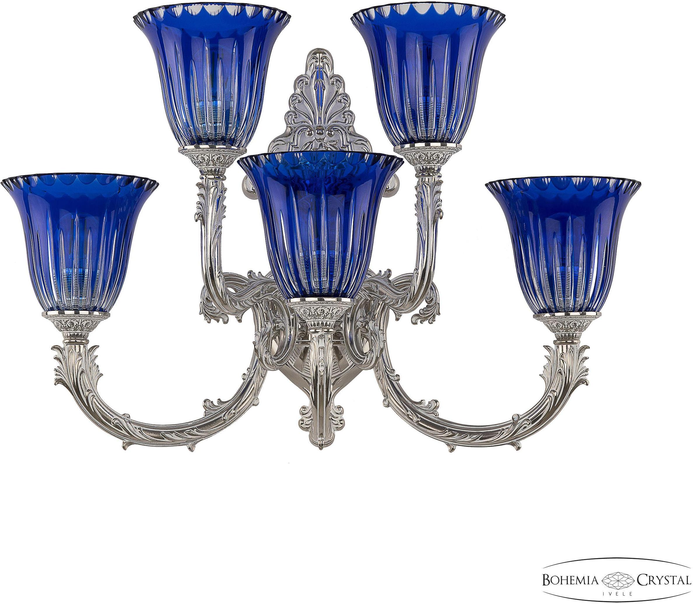 

Подвесная люстра Bohemia Ivele Crystal 7109B15/3+2/210 NW P2 U Clear-Blue/H-1K