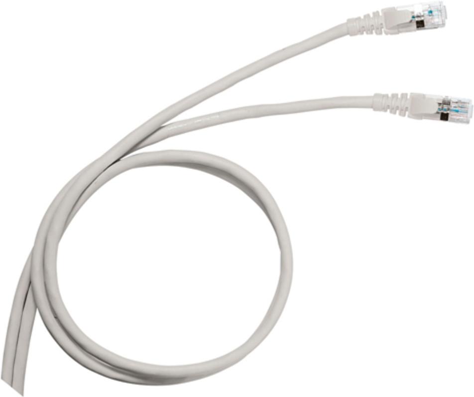 

Кабель для компьютера Legrand Патч-корд U/UTP кат5е PVC 3м серый [051638], Патч-корд U/UTP кат5е PVC 3м