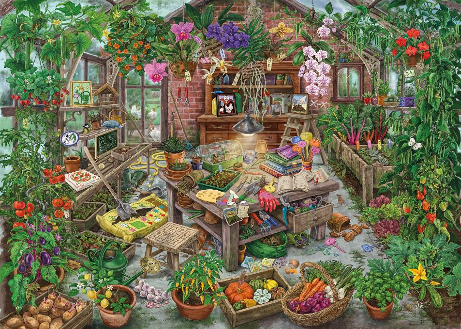

Пазл Ravensburger Оранжерея [16530], Оранжерея