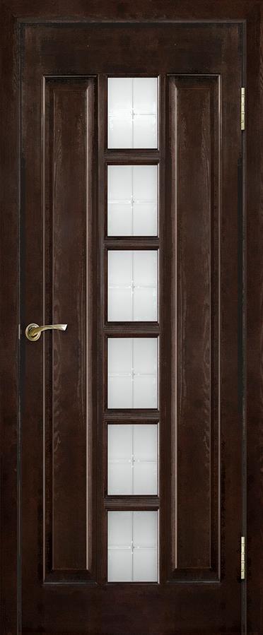 

Межкомнатная дверь Юркас ПМЦ № 11 ДО 90x200 темный лак, ПМЦ № 11 ДО 90x200