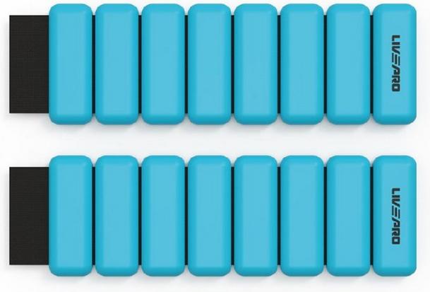 

Утяжелитель LIVEPRO Weighted Wristband 0,45 кг пара [NL\LP8287\00-00-00], Weighted Wristband 0,45 кг пара