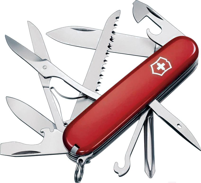 

Туристический нож Victorinox Fieldmaster 15 функций 91 мм красный [1.4713], Fieldmaster 15 функций 91 мм