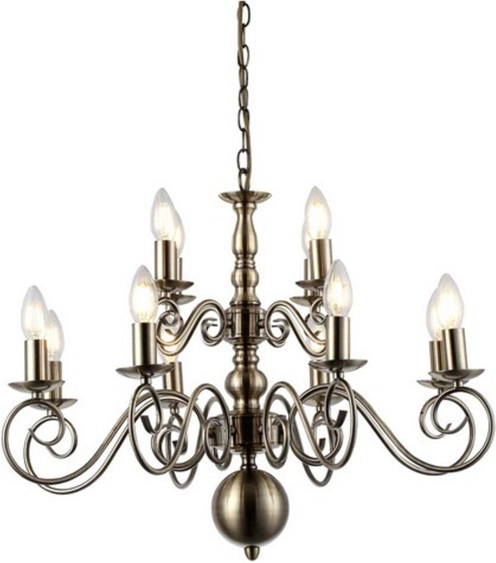 

ARTE Lamp A1129LM-12AB, Подвесная люстра Arte Lamp Isabel A1129LM-12AB