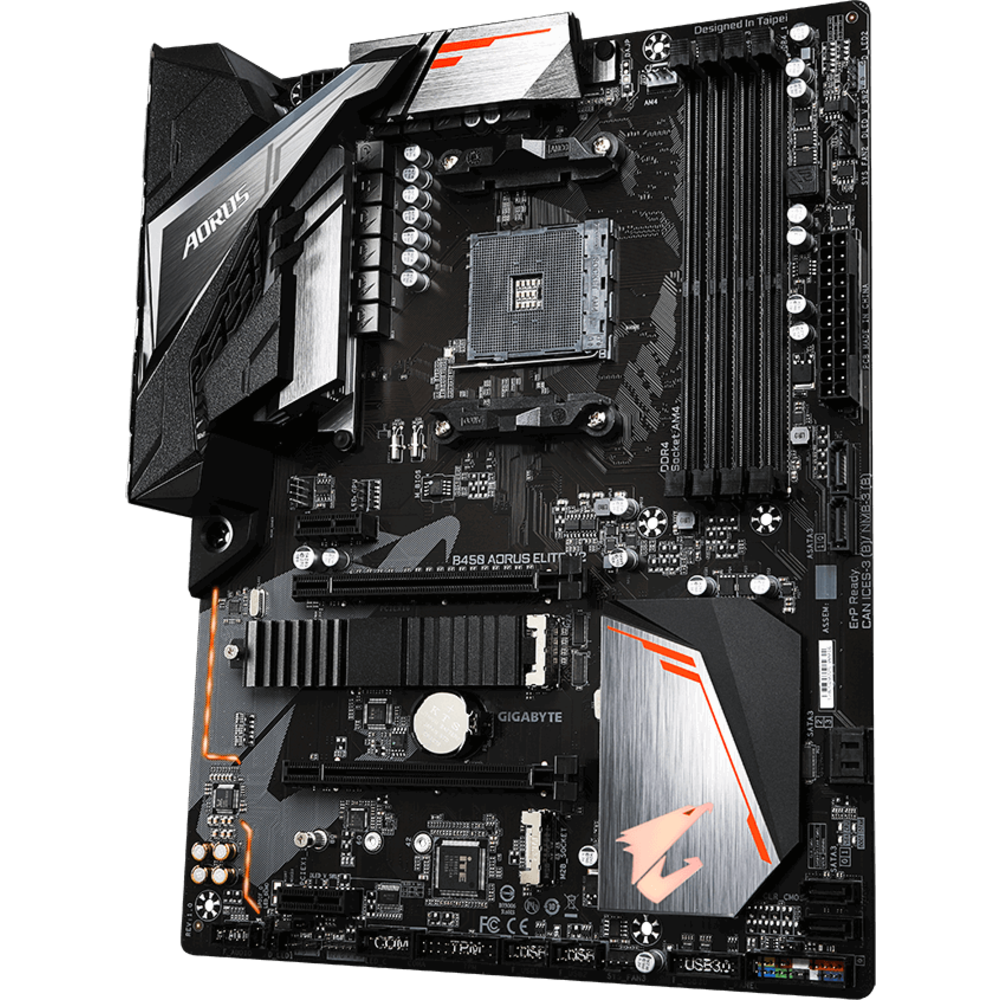 

Материнская плата Gigabyte B450 AORUS ELITE V2, Материнская плата Gigabyte B450 Aorus Elite V2