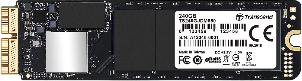 

SSD диск Transcend JetDrive 850 240GB [TS240GJDM850], JetDrive 850 240GB