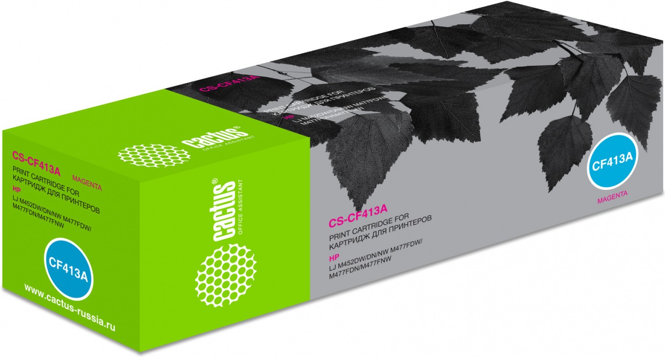 

Картридж Cactus CS-CF413A Magenta