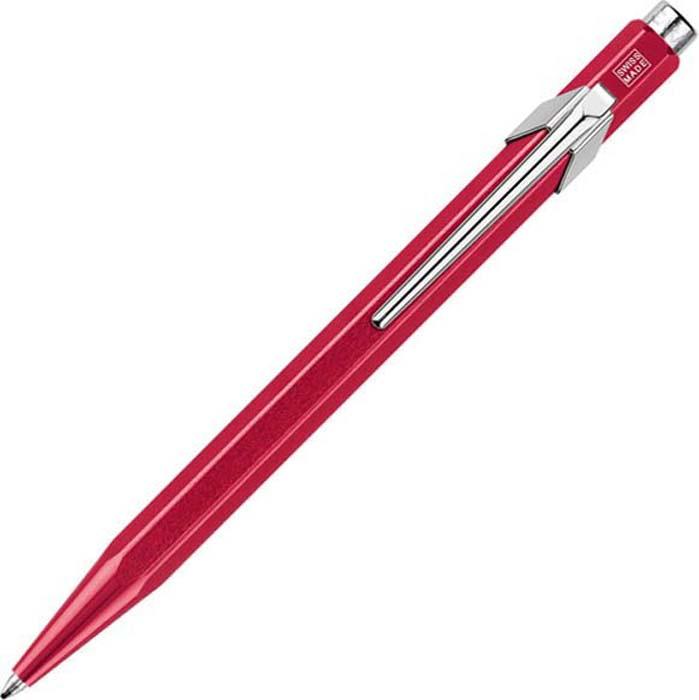 

Ручка шариковая Carandache Office Popline M синие чернила коробка Red Metallic [849.780], Office Popline M синие чернила коробка