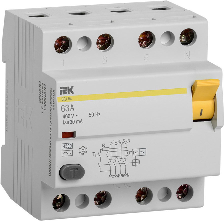 

Выключатель IEK MDV10-4-063-030 белый