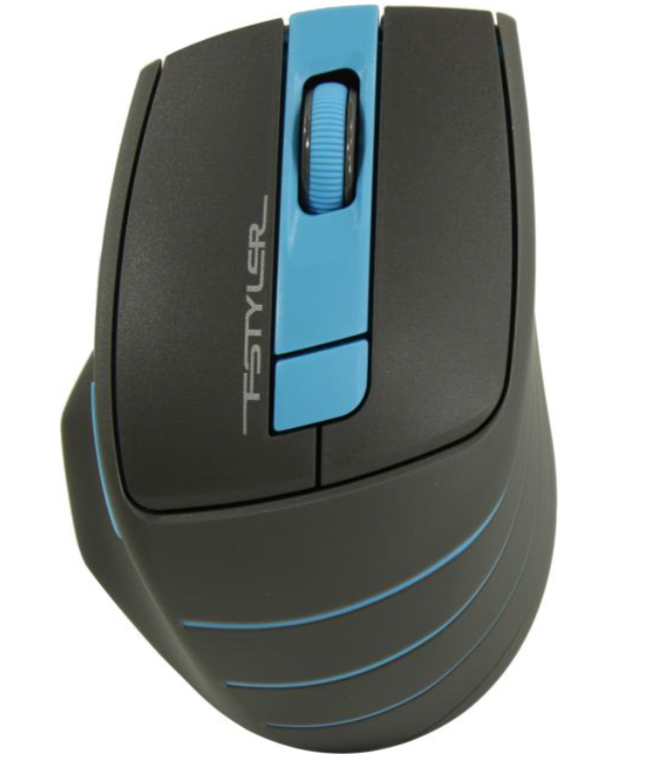 

Мышь A4Tech Fstyler FG30S серый/синий