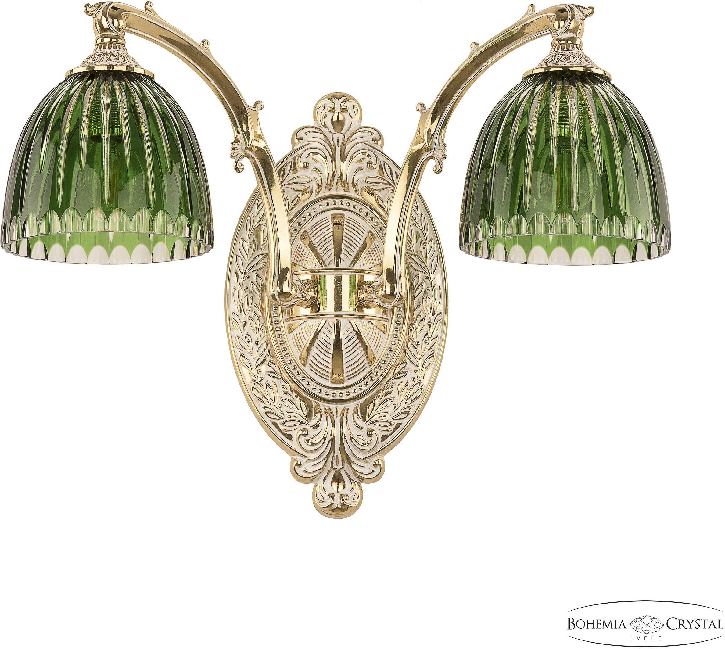 

Подвесная люстра Bohemia Ivele Crystal 7211B12/2/210 GW P1 D Clear-Green/H-1K