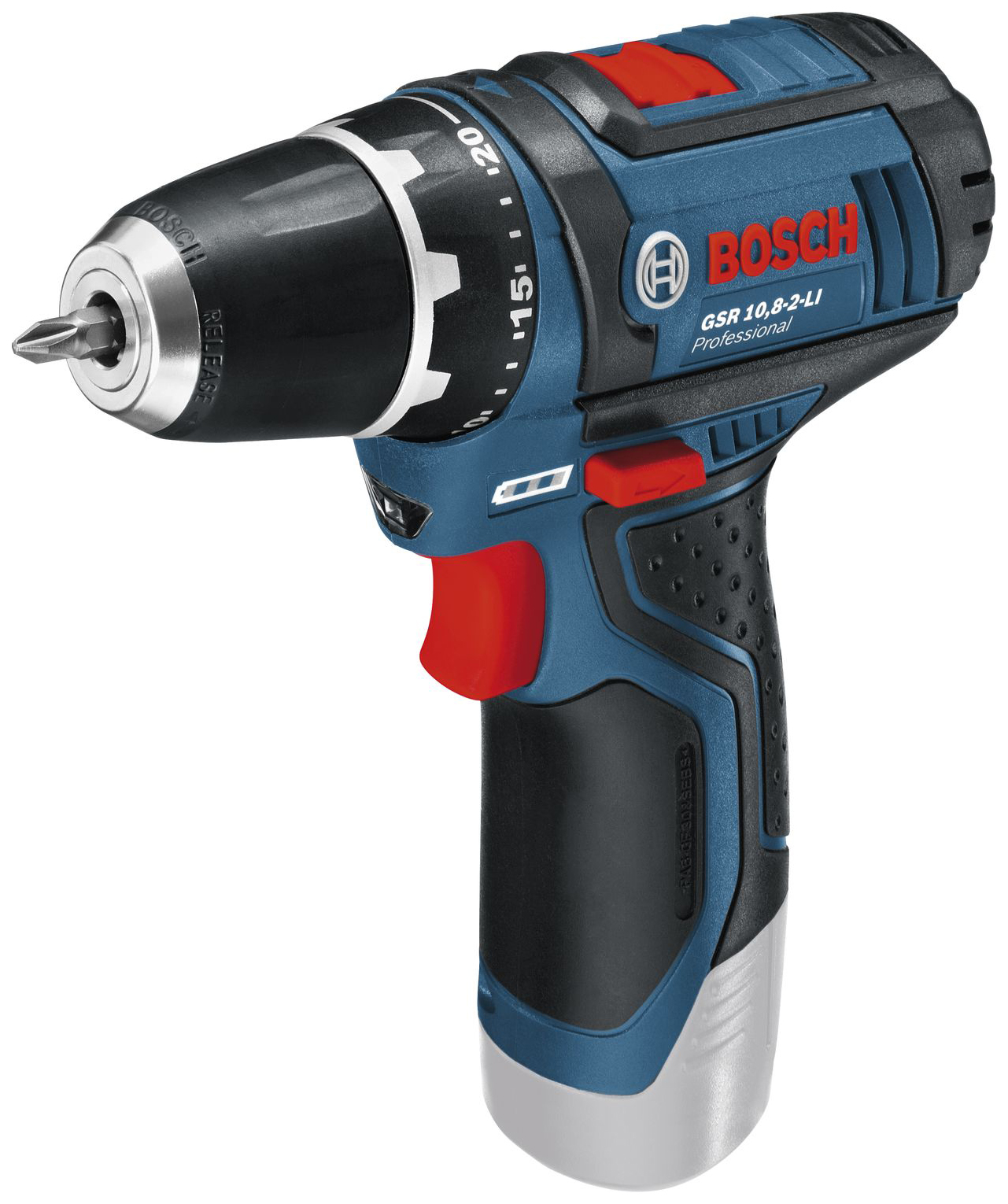 

Электродрель Bosch GSR 10.8-2-LI Professional (0601868109), GSR 12V-15 Professional