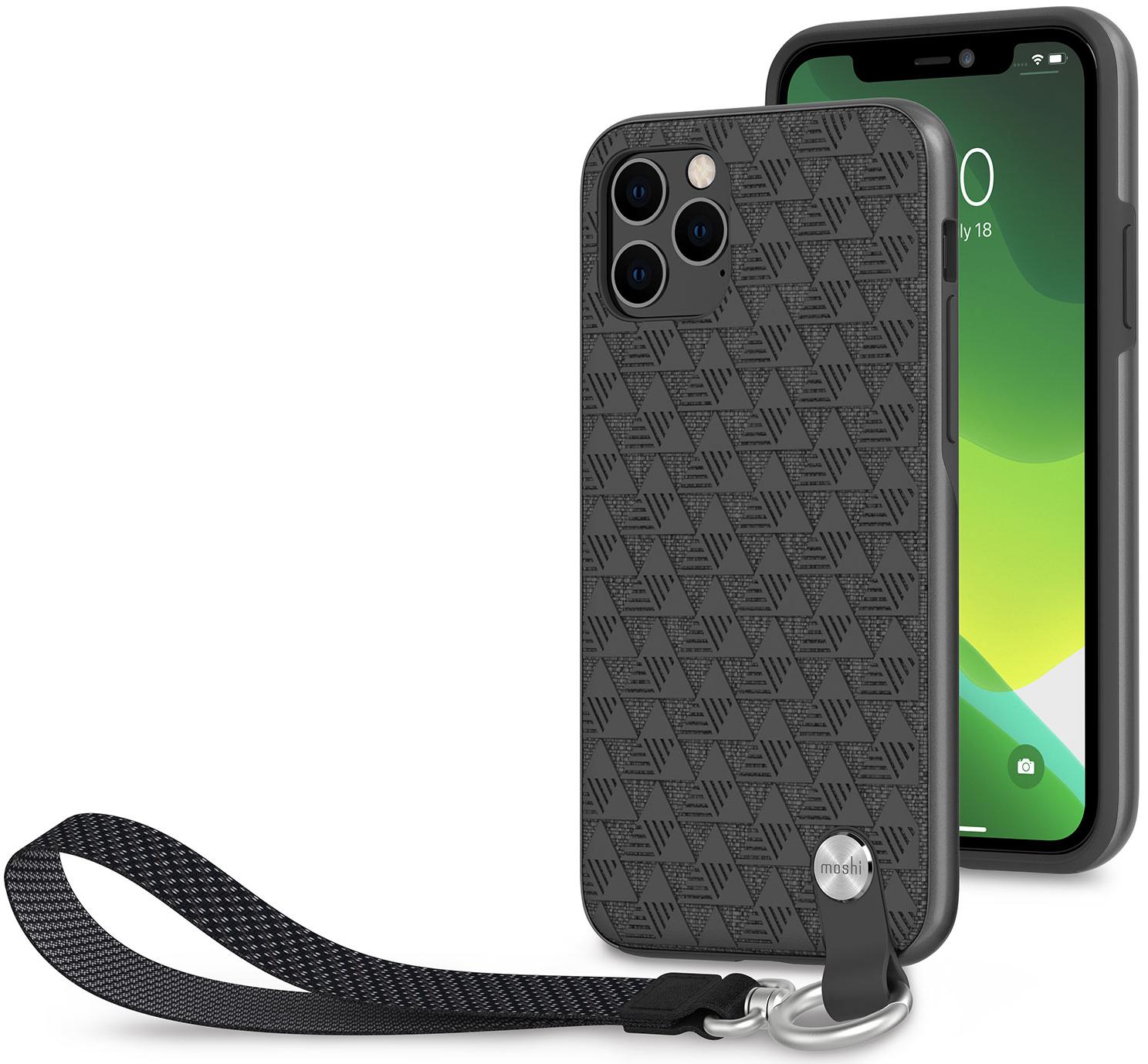 

Чехол для телефона Moshi Altra с ремешком на запястье iPhone 11 Pro черный [99MO117004], Altra с ремешком на запястье iPhone 11 Pro