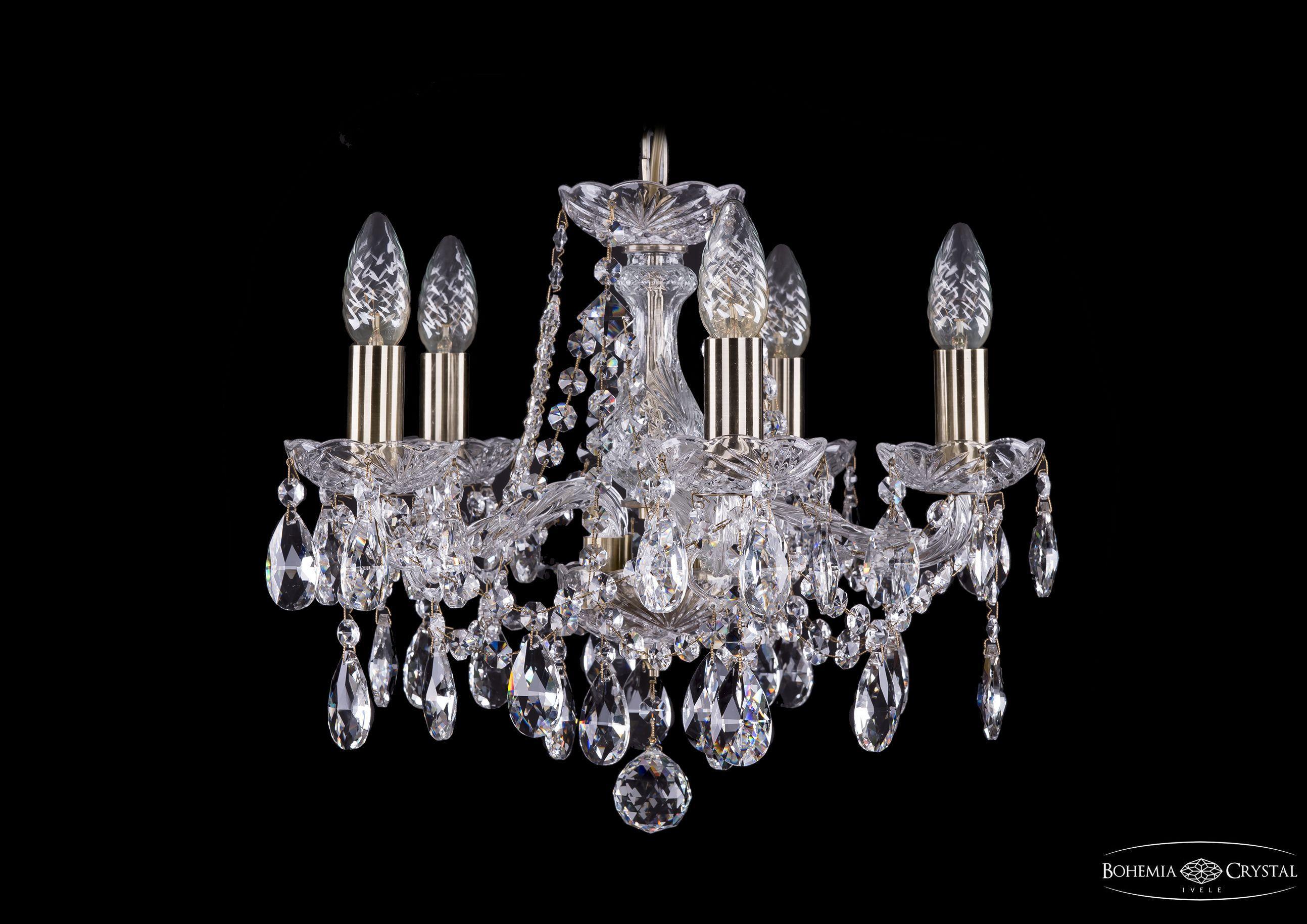 

Подвесная люстра Bohemia Ivele Crystal 1413/5/141/Pa